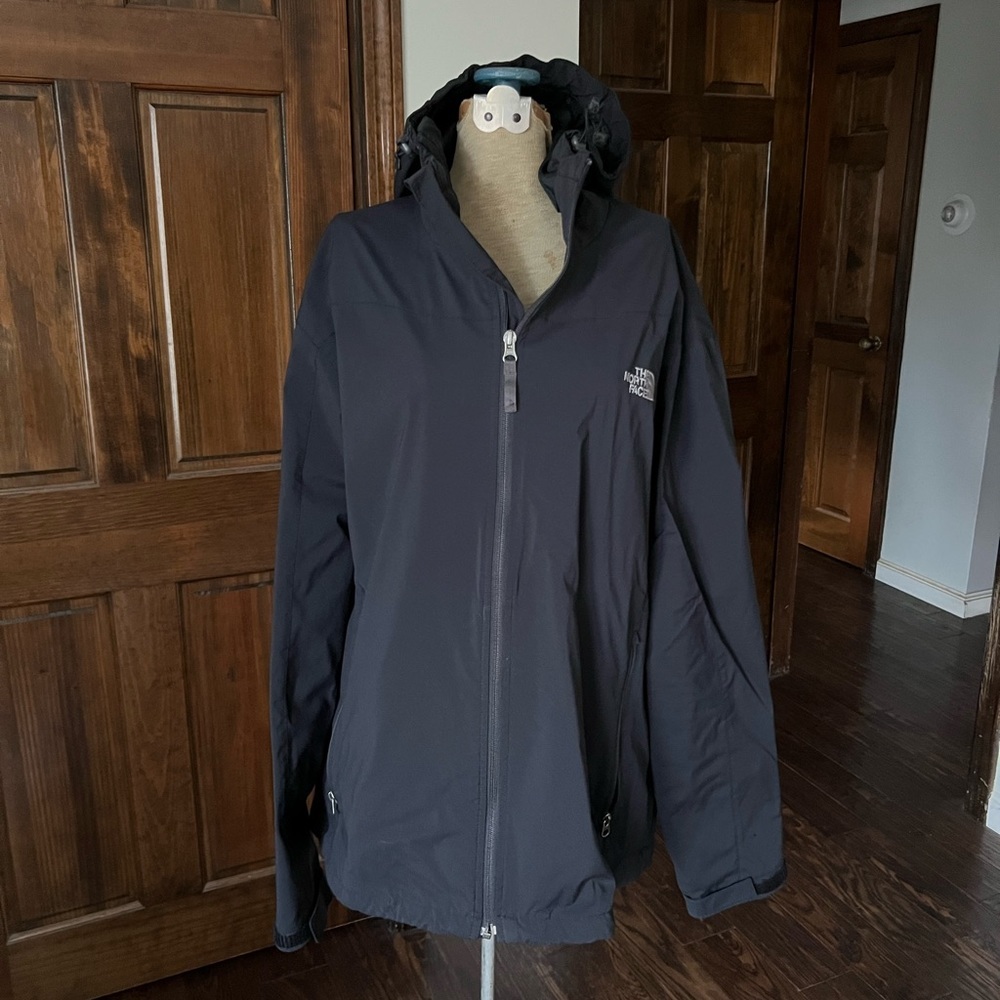 Men’s North Face Parka - Black, XL